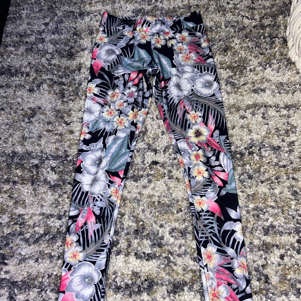 American Eagle Outfitters Hi-Rise Leggings Floral